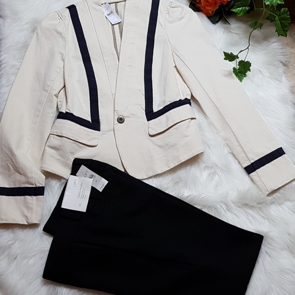NWT LOFT ANN TAYLOR BLAZER SIZE 2 - Picture 2 of 5